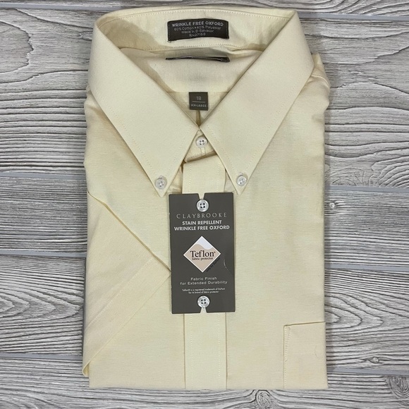 Claybrooke Short Sleeve Maize Shirt - Picture 1 of 4